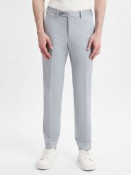 Finshley & Harding London Spodnie - Hoxdon Mężczyźni Bawełna szary, 98. Szare spodnie materiałowe męskie Finshley & Harding London, bez wzorów, z bawełny, eleganckie. Za 229.95 zł.