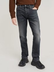 G-Star Dżinsy "3301" - Slim fit - w kolorze antracytowym rozmiar: W31/L32. Czarne jeansy męskie G-Star. Za 166.88 zł.