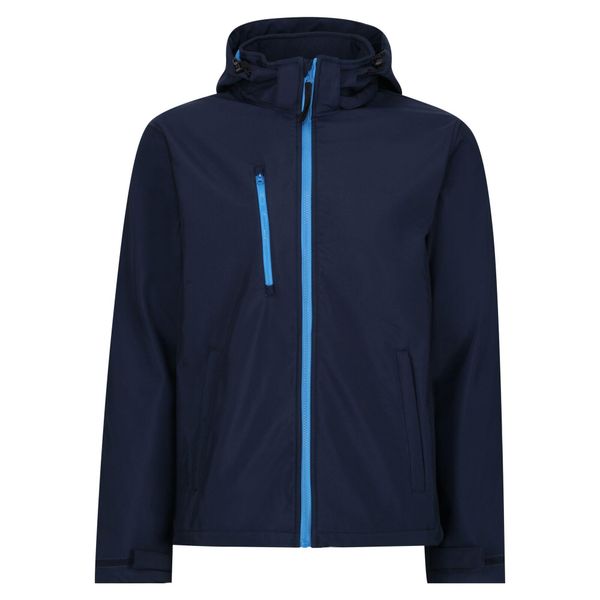Softshell Z Kapturem Męski Venturer. Niebieskie kurtki softshell damskie Regatta, m, bez wzorów, z materiału, z kapturem. Za 189.99 zł.