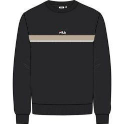 Bluza Fila Sagano. Czarne bluzy sportowe męskie Fila, bez wzorów, z dresówki, sportowe, bez kołnierzyka, bez ramiączek. Za 274.50 zł.