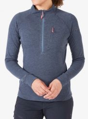 Bluza damska bez kaptura Rab Nexus Pull On. Niebieskie bluzy z kapturem damskie RAB, m, z materiału. Za 346.49 zł.