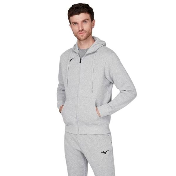 Bluza z kapturem Mizuno FZ. Szare bluzy z kapturem męskie Mizuno, l. Za 244.50 zł.