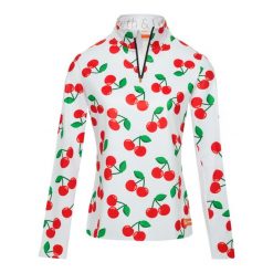 Bluza narciarska Damska Gareth & Lucas The One Hundred and Nine. Białe bluzy bez kaptura damskie GARETH & LUCAS, z elastanu. Za 229.99 zł.