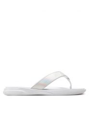 New Balance Japonki SWT340A2 Biały. Białe klapki damskie New Balance, bez wzorów, z syntetyku, bez obcasa. Za 59.99 zł.