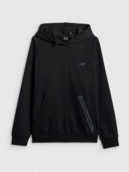 4F Bluza dresowa regular z kapturem męska - czarna XL. Czarne bluzy z kapturem męskie 4f, m, z dresówki. Za 249.99 zł.