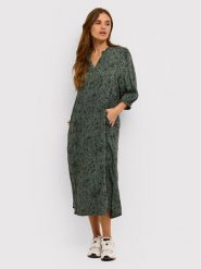 Kaffe Sukienka codzienna Connor 10506640 Zielony Relaxed Fit. Zielone sukienki damskie Kaffe, na co dzień, bez wzorów, z wiskozy, bez kołnierzyka, bez ramiączek, proste. Za 469.99 zł.