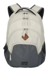 Plecak travelite Basics. Brązowe plecaki damskie Travelite, bez wzorów, z materiału. Za 215.00 zł.