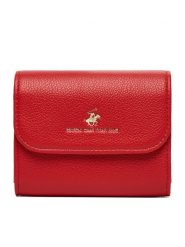 Beverly Hills Polo Club Portfel CWBEO-BHPC-W1-002-SS26 Czerwony. Czerwone portfele damskie Beverly Hills Polo Club, bez wzorów, z materiału. Za 59.99 zł.