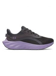 Under Armour Buty "Ascend" w kolorze czarno-fioletowym do biegania rozmiar: 38,5. Czarne obuwie do biegania damskie Under Armour. Za 196.95 zł.