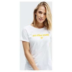 Lotto Koszulka Kabosu , biały, rozmiar L. Białe t-shirty damskie Lotto, l, z aplikacjami, z bawełny, bez kołnierzyka. Za 39.99 zł.