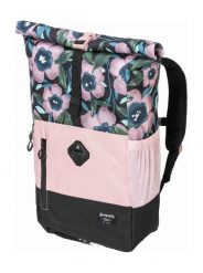 Plecak Holler z motywem kwiatowym 28L – różowy Meatfly. Czerwone plecaki damskie Meatfly, z aplikacjami, z materiału, eleganckie. Za 271.99 zł.