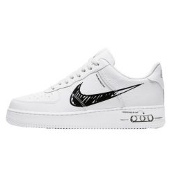 Buty do chodzenia męskie Nike Air Force 1 LV8 Utility. Czarne buty sportowe na co dzień męskie Nike, z materiału, bez zapięcia, trekkingowe, nike air force. Za 599.00 zł.