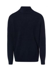 Finshley & Harding London sweter z golfem Mężczyźni Bawełna niebieski, L. Niebieskie swetry męskie Finshley & Harding London, l, bez wzorów, z bawełny, bez kołnierzyka. Za 329.95 zł.