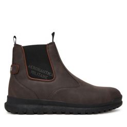 Sztyblety Aeronautica Militare. Zielone sztyblety męskie AERONAUTICA MILITARE, bez zapięcia. Za 399.99 zł.