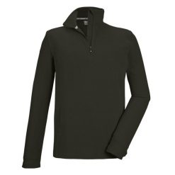 Bluza męska Killtec KSW 99 MN FLC SHRT. Zielone bluzy bez kaptura męskie KILLTEC, m. W wyprzedaży za 89.99 zł.