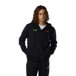 Bluza z kapturem Rossignol Hero Fzh. Czarne bluzy z kapturem męskie Rossignol, m, z bawełny. Za 438.50 zł.