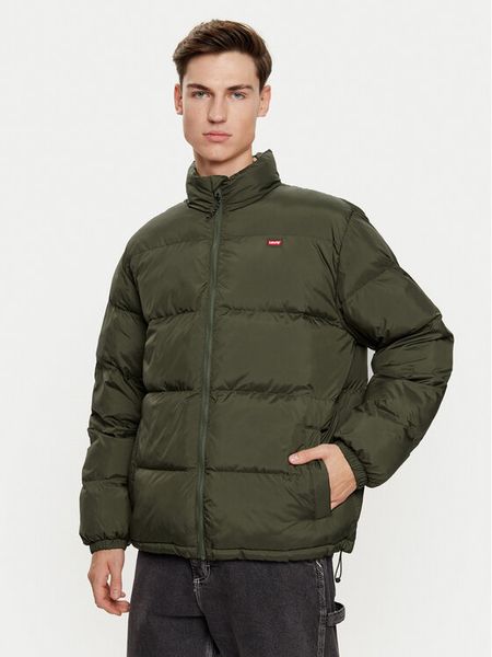 Levi's® Kurtka zimowa Piedmont Short 0011G-0001 Zielony Regular Fit. Zielone kurtki męskie na zimę, m, bez wzorów, z syntetyku, bez kaptura. Za 349.99 zł.