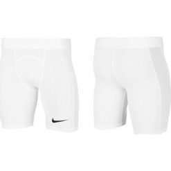 Spodenki męskie treningowe Nike Dri-Fit Strike Np Short. Białe szorty męskie Nike, bez kołnierzyka. Za 95.00 zł.
