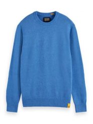 Scotch & Soda Sweter w kolorze niebieskim rozmiar: XXL. Niebieskie swetry męskie Scotch & Soda, xxl, bez wzorów, bez kołnierzyka. Za 162.49 zł.