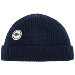 Czapka dla dorosłych Raik MU. Niebieskie czapki męskie Eisbar, bez wzorów, z materiału, sportowe. Za 259.99 zł.