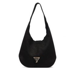 Torebka Guess. Czarne torebki klasyczne damskie Guess, z aplikacjami, bez dodatków. Za 264.99 zł.