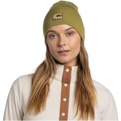Czapka BUFF KNITTED BEANIE LILON LONG. Zielone czapki męskie Buff, bez wzorów, sportowe. Za 119.90 zł.