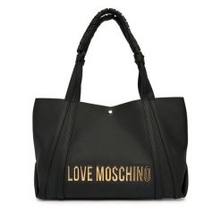 Torebka LOVE MOSCHINO. Czarne torebki klasyczne damskie Love Moschino, bez wzorów, bez dodatków. Za 1,029.00 zł.