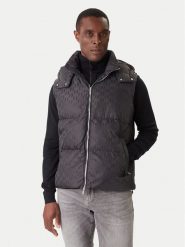 KARL LAGERFELD Kamizelka 505017 554504 Czarny Regular Fit. Czarne kamizelki męskie Karl Lagerfeld, m, z syntetyku. Za 1,979.00 zł.