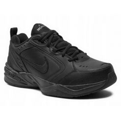 Buty Męskie Nike Air Monarch Skórzane Sportowe Na Siłownię. Czarne buty sportowe na co dzień męskie Nike, bez zapięcia, na fitness i siłownię. Za 349.00 zł.
