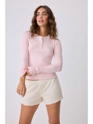 PJ Salvage Koszulka piżamowa w kolorze jasnoróżowym rozmiar: S. Różowe piżamy damskie PJ Salvage, s, bez wzorów, bez ramiączek. Za 121.99 zł.