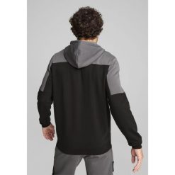 Męska rozpinana bluza z kapturem Around the Block PUMA Cool Dark Gray. Szare bluzy z kapturem męskie Puma, l, z dzianiny. W wyprzedaży za 124.00 zł.