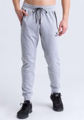 Spodnie dresowe Erima essential. Szare szorty męskie Erima, bez wzorów, z bawełny. Za 188.50 zł.