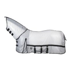 Siatkowa koszulka z osłoną na szyję Horka. Białe t-shirty damskie HORKA, bez wzorów, bez kołnierzyka. Za 378.00 zł.