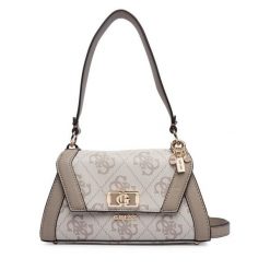 Torebka Guess. Brązowe torebki klasyczne damskie Guess, z aplikacjami, bez dodatków. Za 589.99 zł.