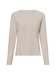 Marie Lund Sweter z dzianiny Kobiety Bawełna beżowy, XXL. Brązowe swetry klasyczne damskie Marie Lund, xxl, z bawełny, bez kołnierzyka. Za 199.95 zł.
