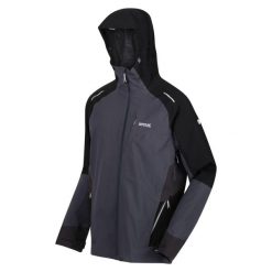 Kurtka uniwersalna męska Regatta Ganzjahresjacke Highton Pro. Czarne kurtki męskie Regatta, l, bez wzorów, z syntetyku, klasyczne, z kapturem. Za 439.99 zł.