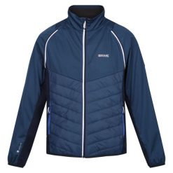 Kurtka uniwersalna męska Regatta Softshelljacke Und Weste Steren. Niebieskie kurtki męskie Regatta, l, bez wzorów, z syntetyku, klasyczne, bez kaptura. Za 583.00 zł.
