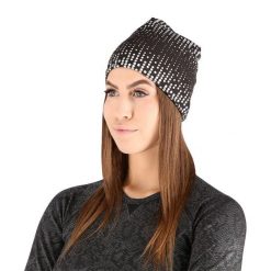 Czapka odblaskowa uniwersalna Nils OCN0478. Czarne czapki zimowe damskie Nils. Za 24.99 zł.