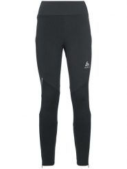 Odlo Legginsy "Ceramiwarm" w kolorze czarnym do biegania rozmiar: S. Czarne legginsy damskie Odlo, s, bez wzorów, z materiału. Za 276.71 zł.