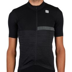 Koszulka rowerowa męska Sportful Giara. Czarne t-shirty sportowe męskie SPORTFUL, m, bez ramiączek, rowerowe. W wyprzedaży za 350.75 zł.