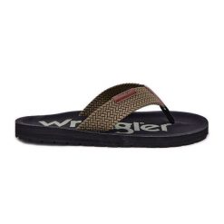 Klapki Japonki Męskie WRANGLER Zane Flipflop Men Low 20251044.20251044.57B Zielone. Zielone klapki i japonki męskie . Za 190.94 zł.