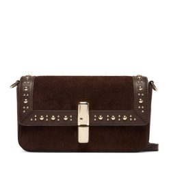 Torebka Furla. Brązowe listonoszki damskie Furla, bez wzorów, bez dodatków. Za 1,664.00 zł.
