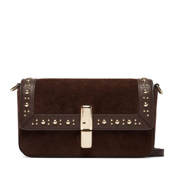 Torebka Furla. Brązowe listonoszki damskie Furla, bez wzorów, bez dodatków. Za 1,664.00 zł.