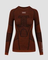 Koszulka damska X-Bionic SYMBIO MERINO SHIRT LS R290. Czerwone t-shirty damskie X BIONIC, l, bez wzorów, z materiału, bez kołnierzyka. Za 839.99 zł.