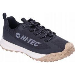 Buty Górskie Męskie Mounti. Czarne buty trekkingowe męskie Hi-tec, bez zapięcia, trekkingowe. Za 212.99 zł.