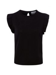 Nümph Koszula - NUFiana Kobiety wiskoza czarny, XXL. Czarne koszule damskie Nümph, xxl, bez wzorów, z wiskozy, bez kołnierzyka, bez ramiączek. Za 229.95 zł.