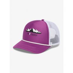 Czapka z daszkiem Black Diamond Flat Bill Trucker Hat. Fioletowe czapki męskie Black Diamond, bez wzorów. Za 125.99 zł.