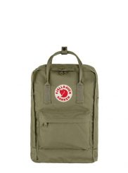 Plecak na laptopa Fjallraven Kanken Laptop 15 - green. Zielone plecaki damskie Fjällräven, bez wzorów, z materiału, biznesowe. Za 552.95 zł.
