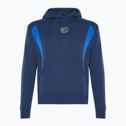 Bluza męska Nike Sportswear Air. Niebieskie bluzy bez kaptura męskie Nike, bez wzorów, sportowe, bez kołnierzyka, bez ramiączek. Za 269.99 zł.