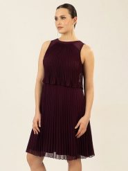 APART Sukienka w kolorze ciemnofioletowym rozmiar: 36. Różowe sukienki damskie Apart, bez wzorów, bez kołnierzyka, bez ramiączek, mini. Za 206.91 zł.